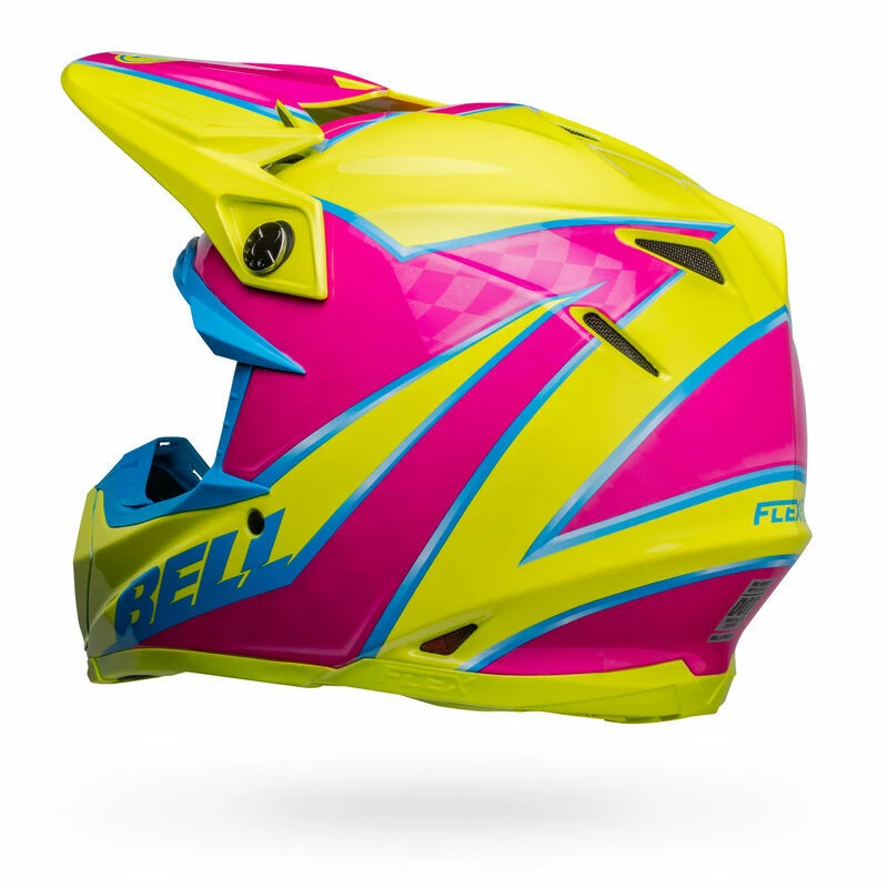 Brand new ⭐ Bell Moto-9S Flex Sprite Helmet - Yellow/Pink - S 🎉 - Image 6