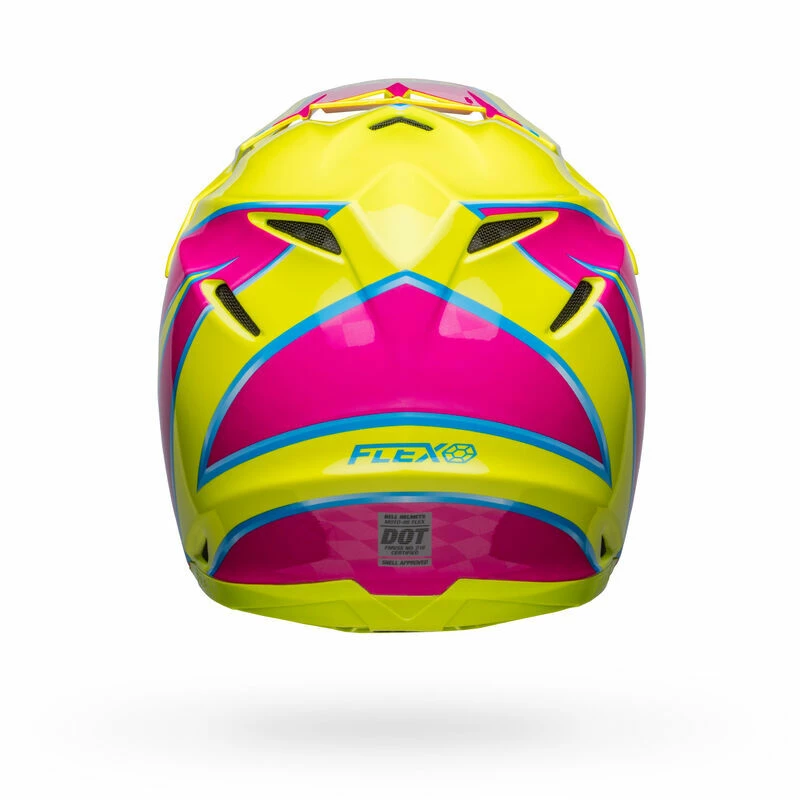 Brand new ⭐ Bell Moto-9S Flex Sprite Helmet - Yellow/Pink - S 🎉 - Image 7