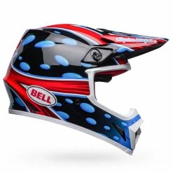 Coupon π Bell MX-9 MIPS McGrath Showtime Replica Helmet - Black/Red/Blue - M β